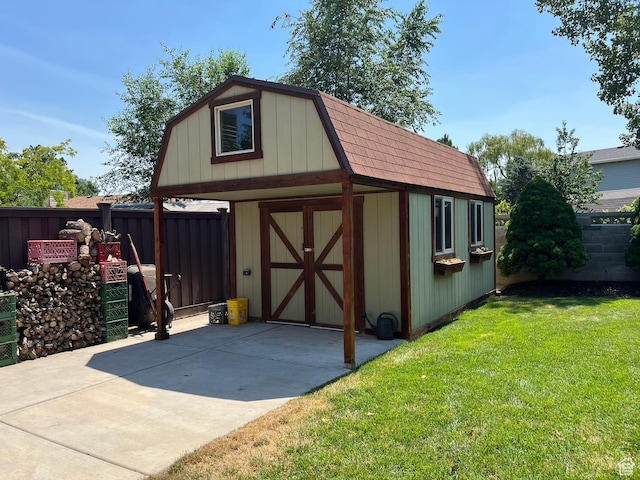 3383 W 6880 S, West Jordan, UT 84084 - view of shed featuring fence