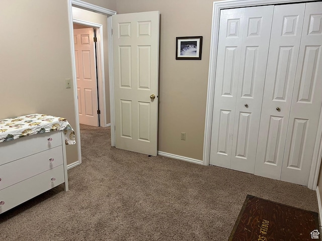 3383 W 6880 S, West Jordan, UT 84084 - bedroom featuring carpet floors, a closet, and baseboards