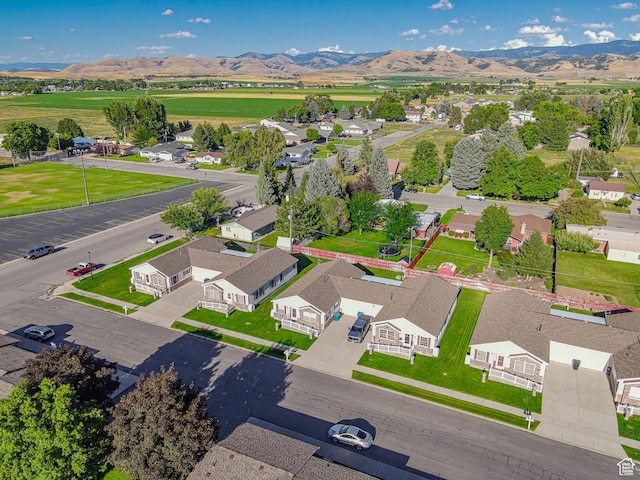 80 E 300 N Unit 3, Preston, ID 83263 - aerial view with a residential view and a mountain view