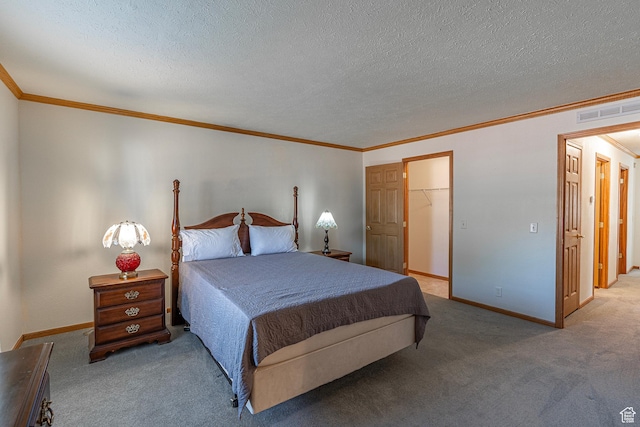 80 E 300 N Unit 3, Preston, ID 83263 - bedroom with ornamental molding, carpet, baseboards, and visible vents