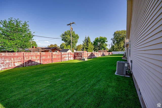 80 E 300 N Unit 3, Preston, ID 83263 - view of yard featuring cooling unit and fence