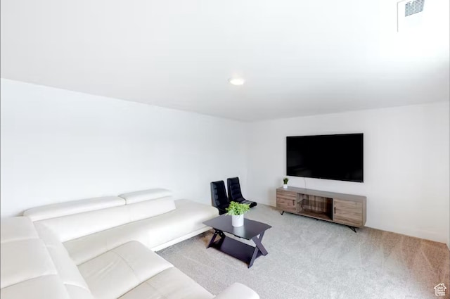 2216 S Beachcomber Ln, Garden City, UT 84028 - carpeted living room with visible vents