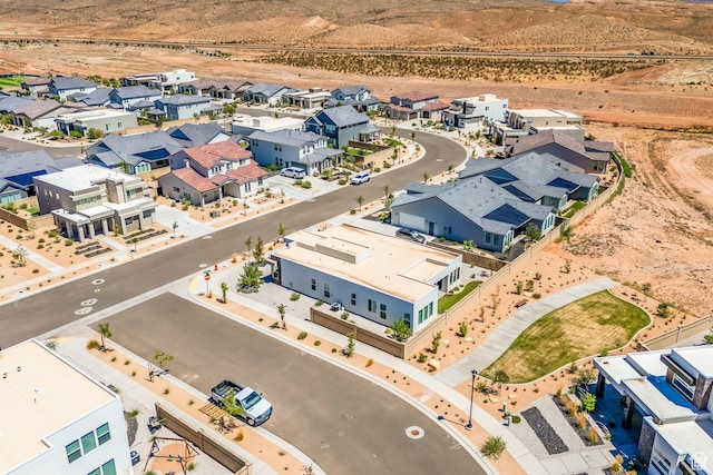 581 W Cypress Umber Dr Unit 34, St George, UT 84790 - aerial perspective of suburban area featuring mountains and a desert landscape