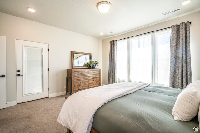 581 W Cypress Umber Dr Unit 34, St George, UT 84790 - carpeted bedroom featuring multiple windows, baseboards, and recessed lighting