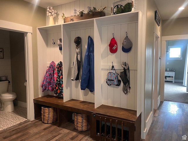1579 N 2200 E, Preston, ID 83263 - mudroom with visible vents, baseboards, and wood finished floors