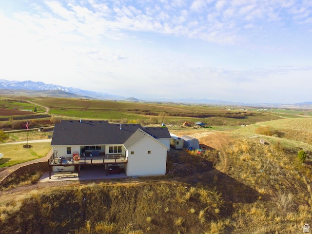1579 N 2200 E, Preston, ID 83263 - aerial view with a rural view and a mountain view
