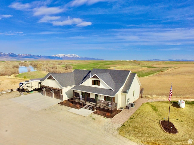 1579 N 2200 E, Preston, ID 83263 - bird's eye view featuring a mountain view