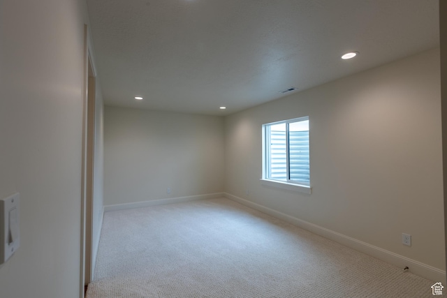 52 W 650 N Unit 3, Salem, UT 84653 - carpeted empty room featuring recessed lighting and baseboards