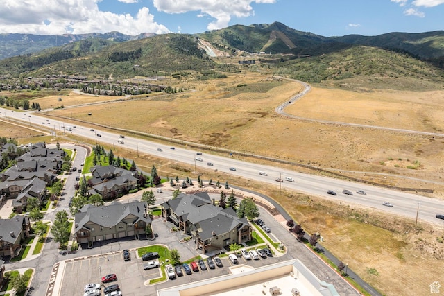 1746 W Redstone Ave # G, Park City, UT 84098 - bird's eye view with a mountain view