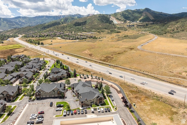 1746 W Redstone Ave # G, Park City, UT 84098 - aerial view with a mountain view