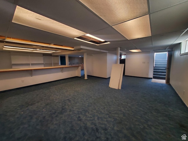 268 S 4th St, Montpelier, ID 83254 - basement featuring baseboards and stairway