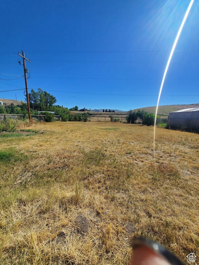 268 S 4th St, Montpelier, ID 83254 - view of yard with a view of rural / pastoral area and fence