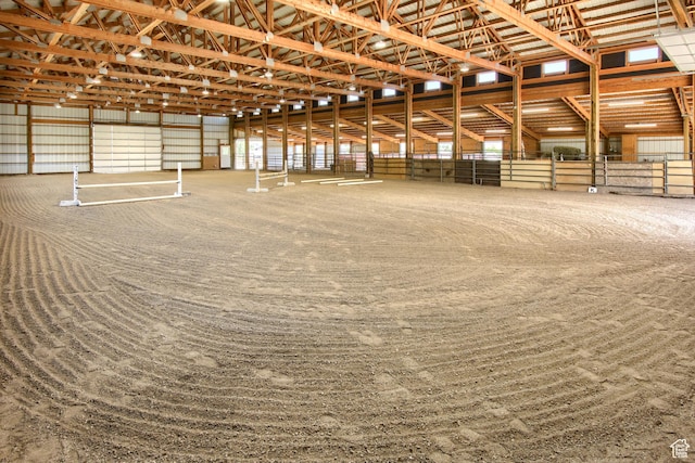 view of stable