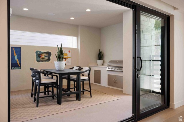 5346 Cyan Ln, St George, UT 84790 - dining room featuring recessed lighting