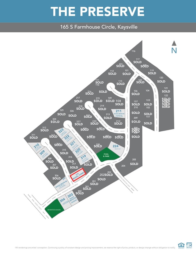 165 S Farmhouse Cir, Kaysville, UT 84037 - map location