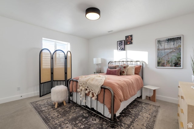 165 S Farmhouse Cir, Kaysville, UT 84037 - bedroom featuring light carpet, baseboards, and visible vents