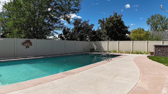 880 E 300 S, Smithfield, UT 84335 - view of swimming pool with a fenced in pool and fence