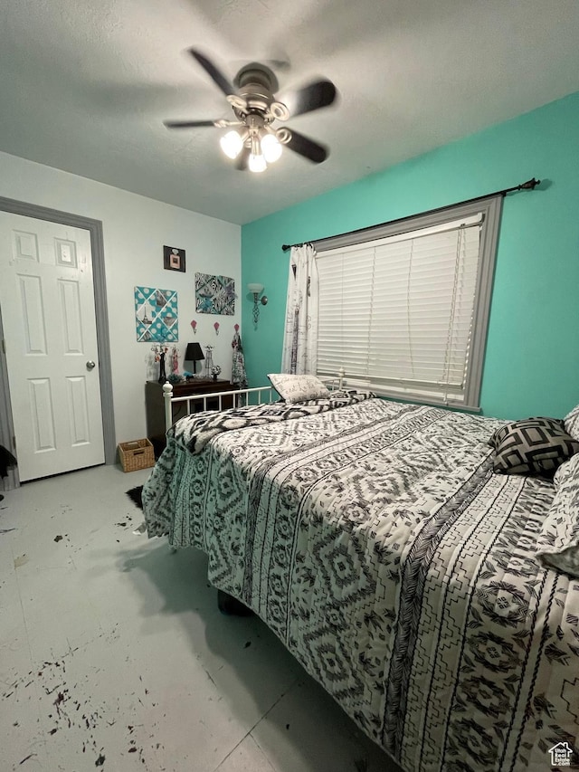 221 N 100 E, Price, UT 84501 - bedroom with ceiling fan