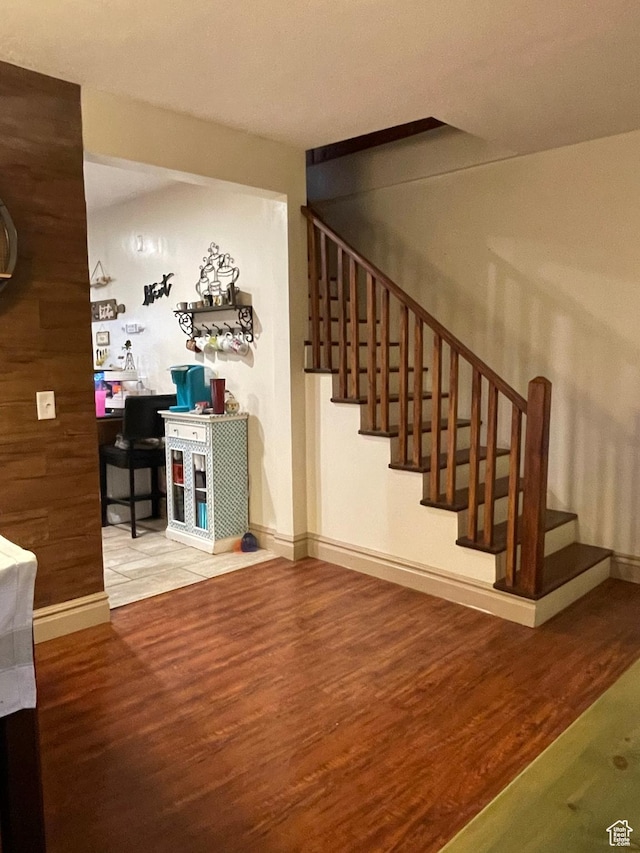 221 N 100 E, Price, UT 84501 - stairs with wood finished floors and baseboards