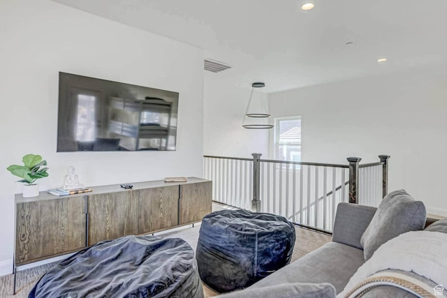 1240 E Villa Way Unit 64, Washington, UT 84780 - living room featuring visible vents and recessed lighting