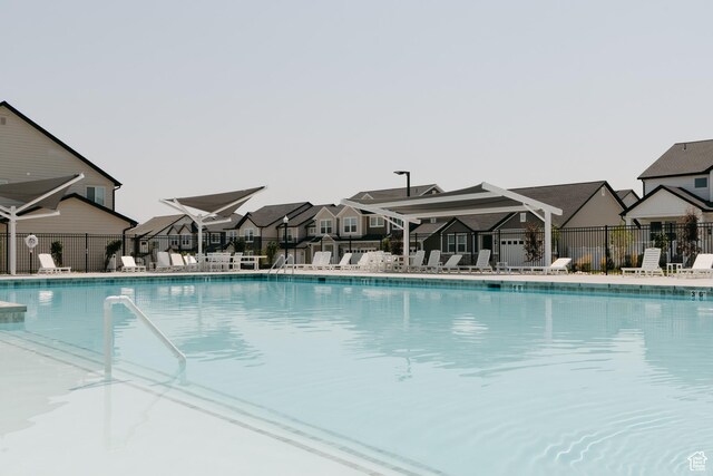4715 W Dearing Ln Unit Ll303, Riverton, UT 84096 - view of pool with a patio area