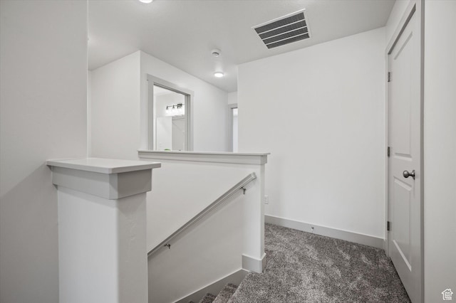 658 S 85 E Unit 13, Smithfield, UT 84335 - hallway with carpet flooring, an upstairs landing, and baseboards