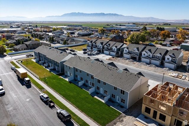 658 S 85 E Unit 13, Smithfield, UT 84335 - aerial perspective of suburban area featuring a mountain backdrop