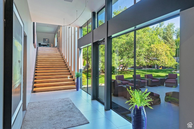 view of community lobby