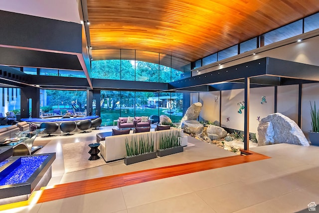 view of community lobby