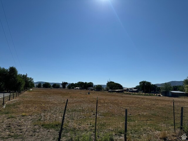 320 N Stone Rd, Snowville, UT 84336 - view of yard with a view of rural / pastoral area and a mountain view