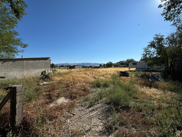 320 N Stone Rd, Snowville, UT 84336 - view of yard with a view of rural / pastoral area and a mountain view