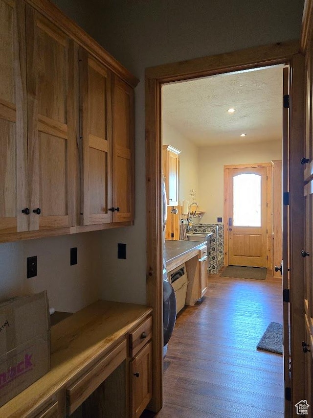 630 W 150 S, Torrey, UT 84775 - washroom with wood finished floors and recessed lighting