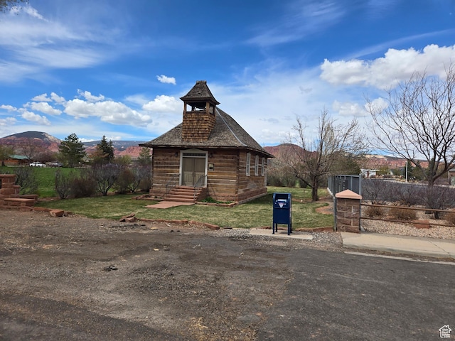 630 W 150 S, Torrey, UT 84775 - view of outdoor structure featuring entry steps and a mountain view