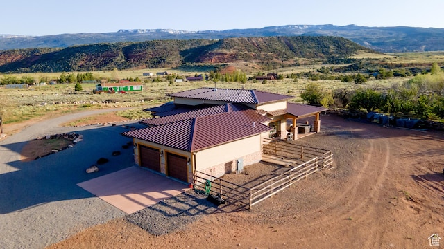 630 W 150 S, Torrey, UT 84775 - aerial view of property and surrounding area with mountains