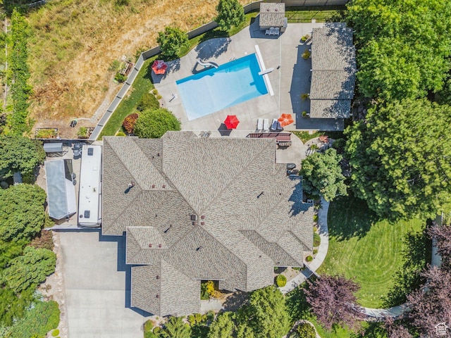 drone / aerial view