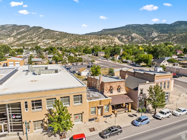 69 S Main St, Manti, UT 84642 - aerial view with a mountain view