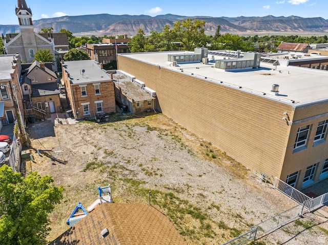 69 S Main St, Manti, UT 84642 - bird's eye view with a mountain view