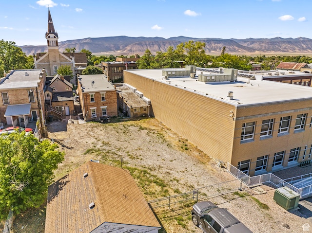 69 S Main St, Manti, UT 84642 - aerial view with a mountain view