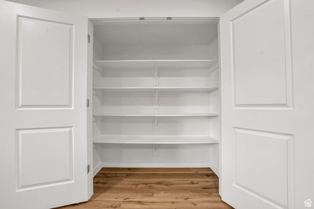 view of closet