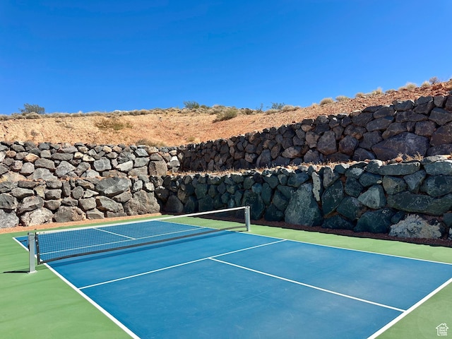 2128 N Montagna St, Washington, UT 84780 - view of sport court featuring fence