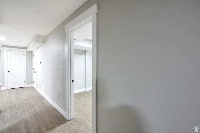 2745 Grant Ave, Ogden, UT 84401 - hall featuring baseboards and wood finished floors