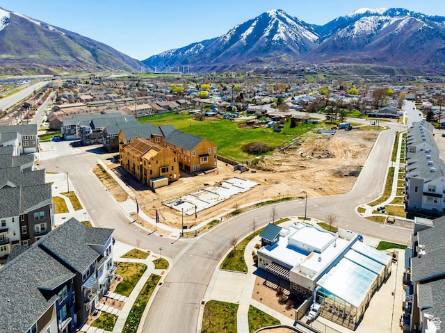 1082 S 2810 E, Spanish Fork, UT 84660 - aerial view featuring a mountain view and a residential view