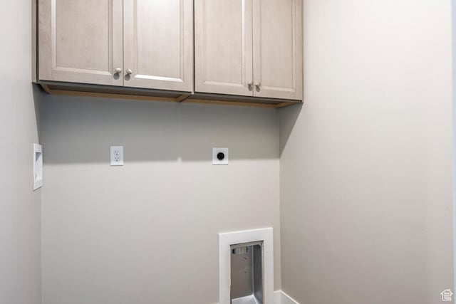 1082 S 2810 E, Spanish Fork, UT 84660 - washroom with cabinet space, hookup for an electric dryer, and washer hookup