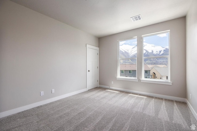 1082 S 2810 E, Spanish Fork, UT 84660 - unfurnished room with carpet, visible vents, and baseboards