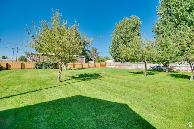 265 E Center St, Beaver, UT 84713 - view of yard with a fenced backyard