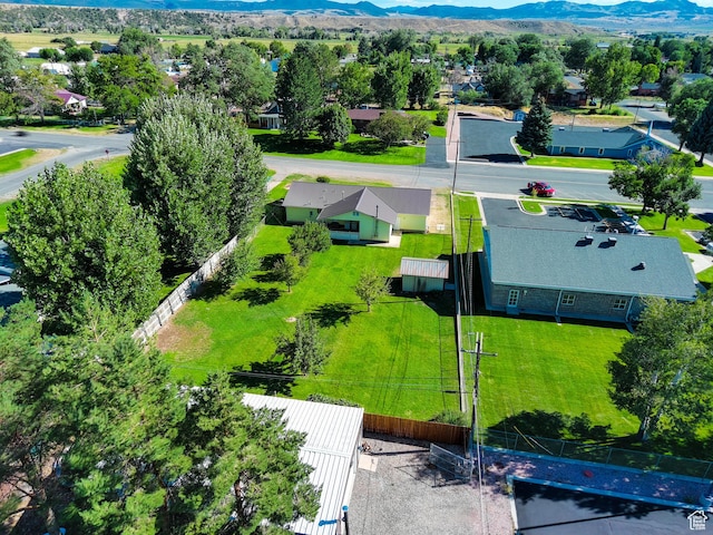 265 E Center St, Beaver, UT 84713 - birds eye view of property featuring a mountain view