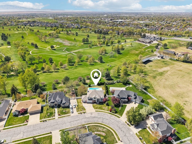 678 Eagle Way, Fruit Heights, UT 84037 - bird's eye view featuring a residential view and golf course view