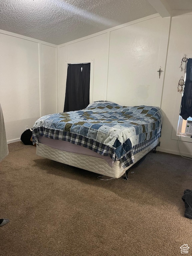 3772 N 15530 W, Altamont, UT 84001 - carpeted bedroom featuring a textured ceiling