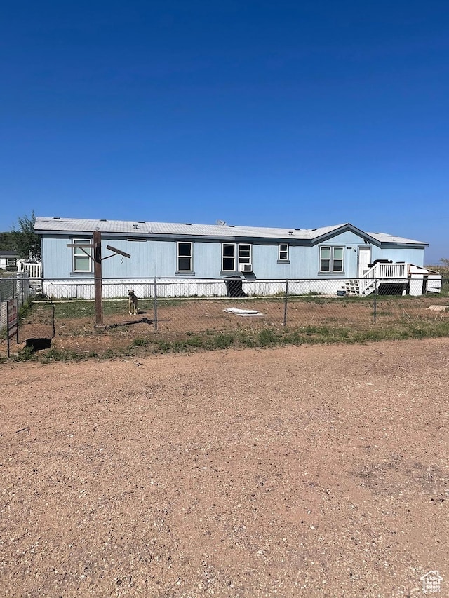 3772 N 15530 W, Altamont, UT 84001 - back of property with a fenced front yard