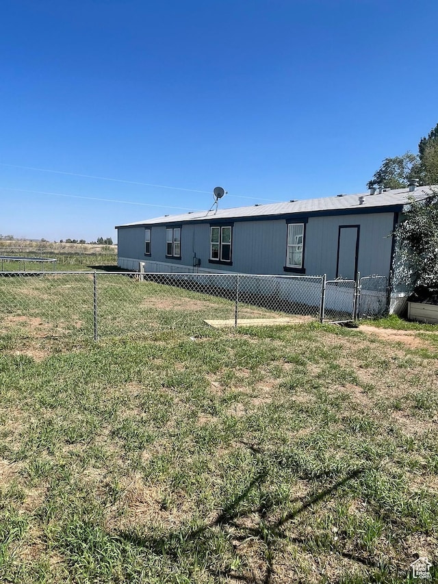3772 N 15530 W, Altamont, UT 84001 - view of front of property featuring a front yard and fence